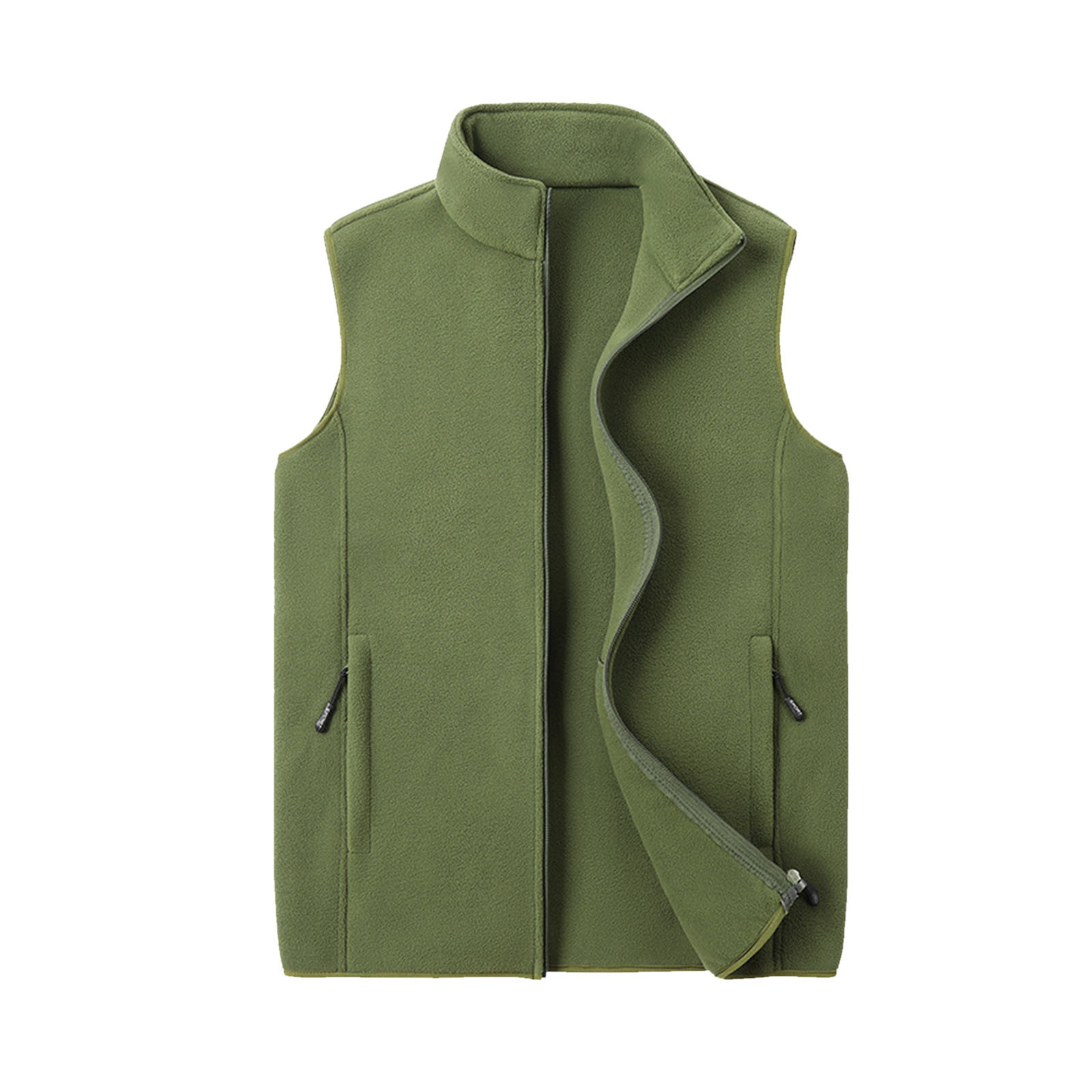 Vest Jacket With Side Strap